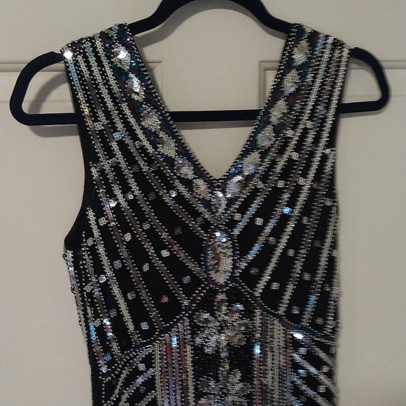 not sure Dresses & Skirts - Glitzy Black Sequins Dress